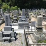岩国市の地域墓地でお墓の建て替え工事を行いました