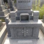 周南市営馬神墓地で墓石の建て替え工事を行いました！
